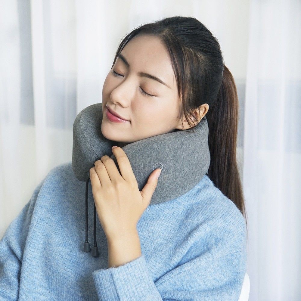 MÁY MÁT XA CỔ Xiaomi Leravan LR-S100/Gối massage cổ, vai gáy, bắp chân đa năng Momoda SX335