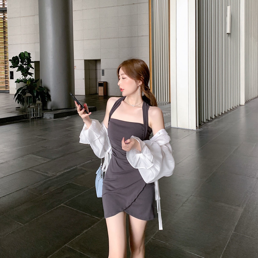 Đầm Ngắn Ôm Dáng Phong Cách Hàn Quốc Quyến Rũ Cho Nữ đầm nữ JL-LYQ-18