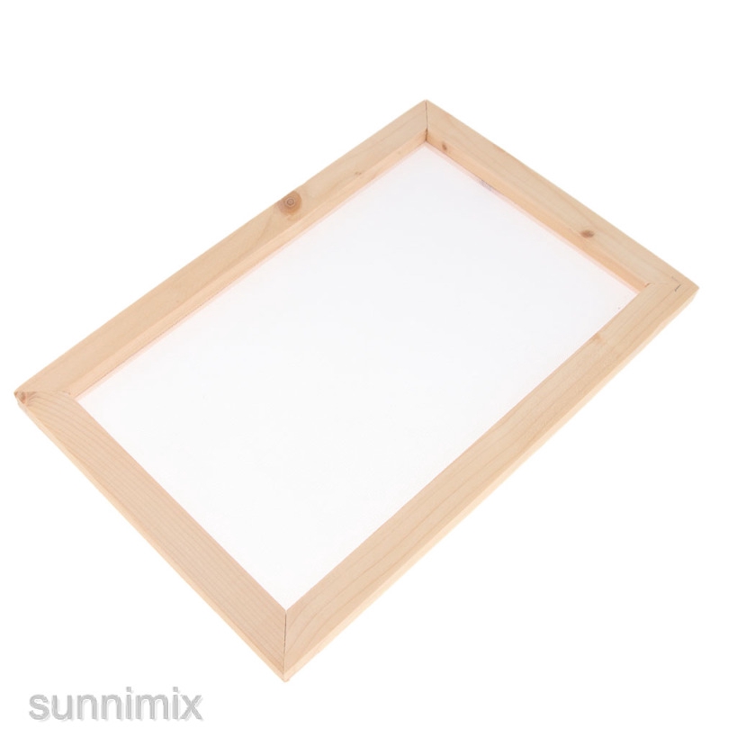 Bộ Khung Làm Giấy Thủ Công Bằng Gỗ Dành Cho Trẻ Em DIY