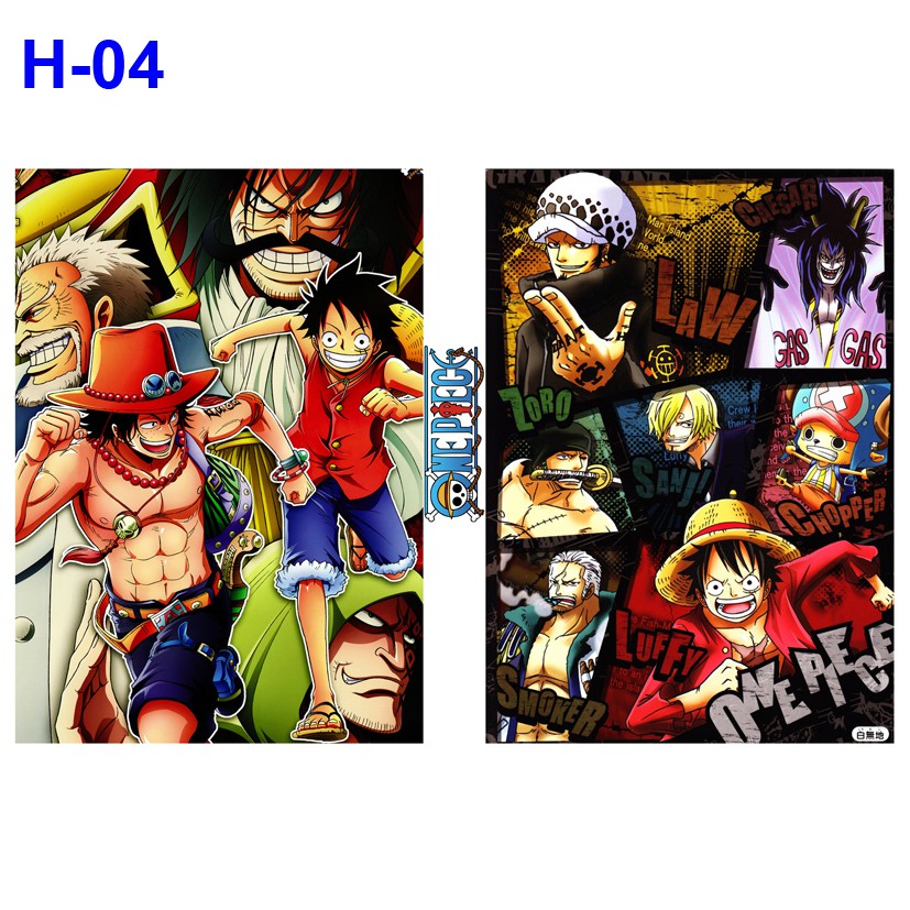 Sổ tay anime One Piece (Tặng kèm cây viết)