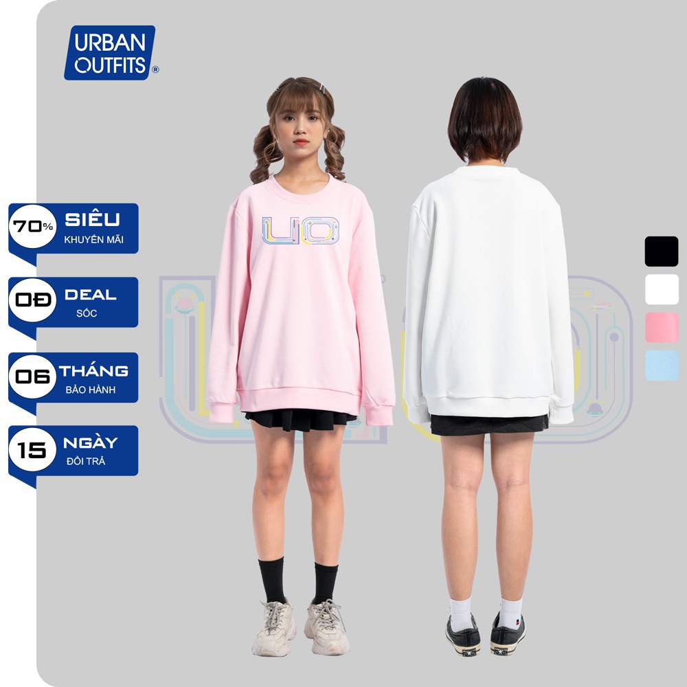 Áo Sweater Form Rộng Nam Nữ URBAN OUTFITS In Chữ UO SWO31 Thun Cotton Nỉ 4 Chiều Local Brand | BigBuy360 - bigbuy360.vn