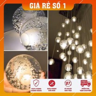 Đèn thả - đèn thả trần giọt nước pha lê - 1 bóng
