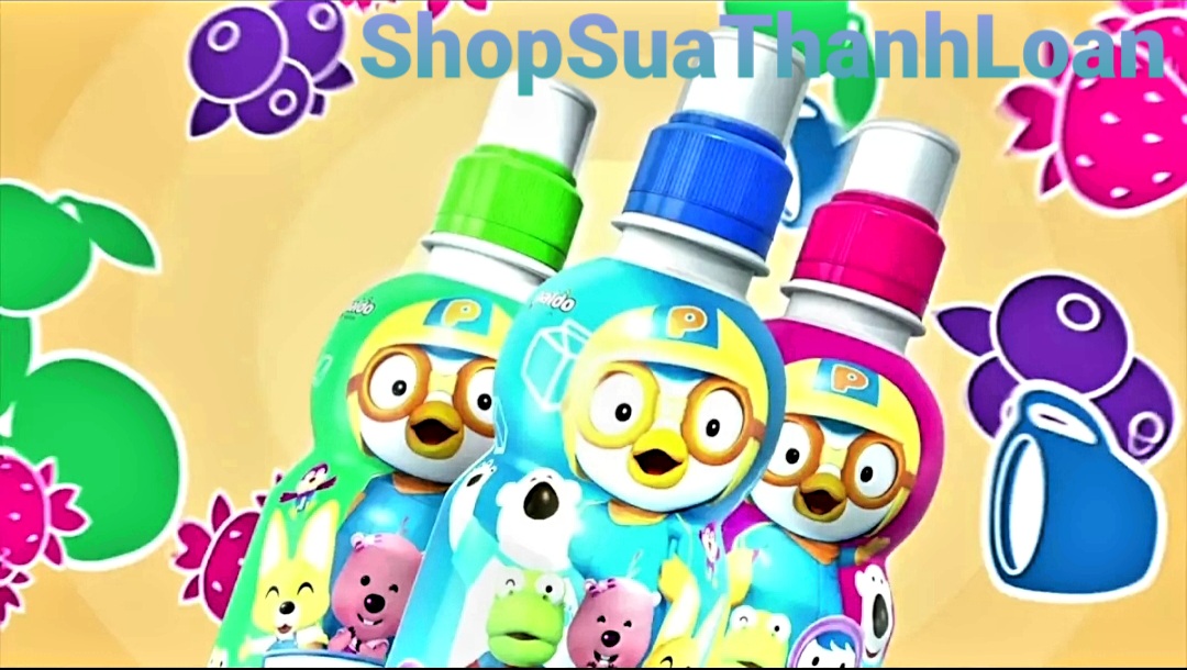 Nước uống Pororo vị Trái cây nhiệt đới - Chai 235ml