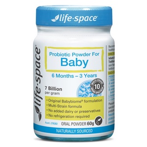 Men vi sinh Úc Life Space Baby - Probiotic Powder for baby cho bé 6 tháng – 3 tuổi - Nội địa Úc