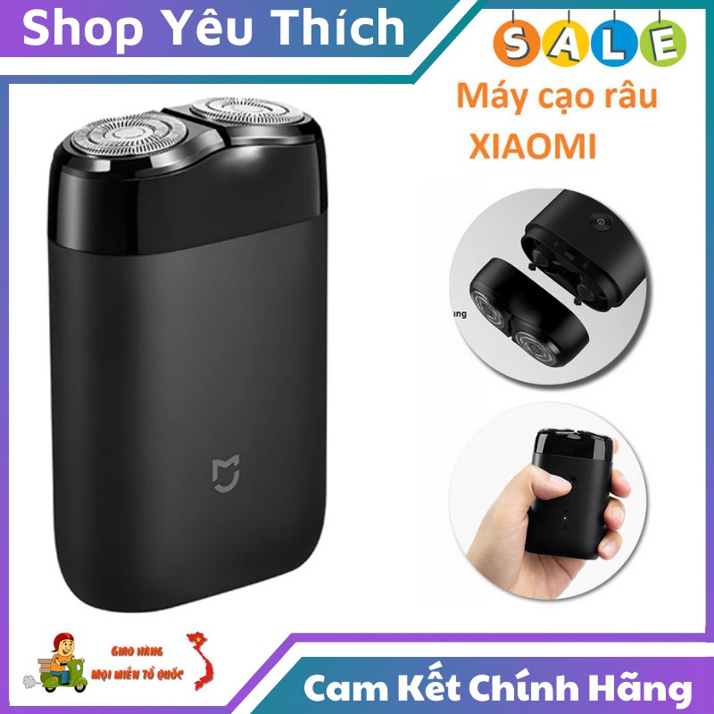 Máy Cạo Râu Mini Xiaomi Mijia MSX201 Thiết Kế Hiện Đại Nhỏ Nhắn Chống Nước IPX7 Động Cơ Êm Ái