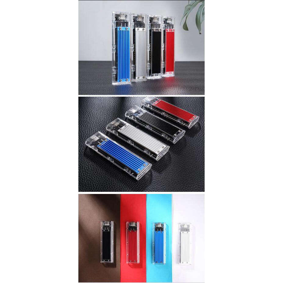 Hộp đựng ổ cứng ngoài ORICO TCM2-C3 M.2NVME Mini Type-C 3.1 cho 2280 PCI-E M2 SSD | BigBuy360 - bigbuy360.vn