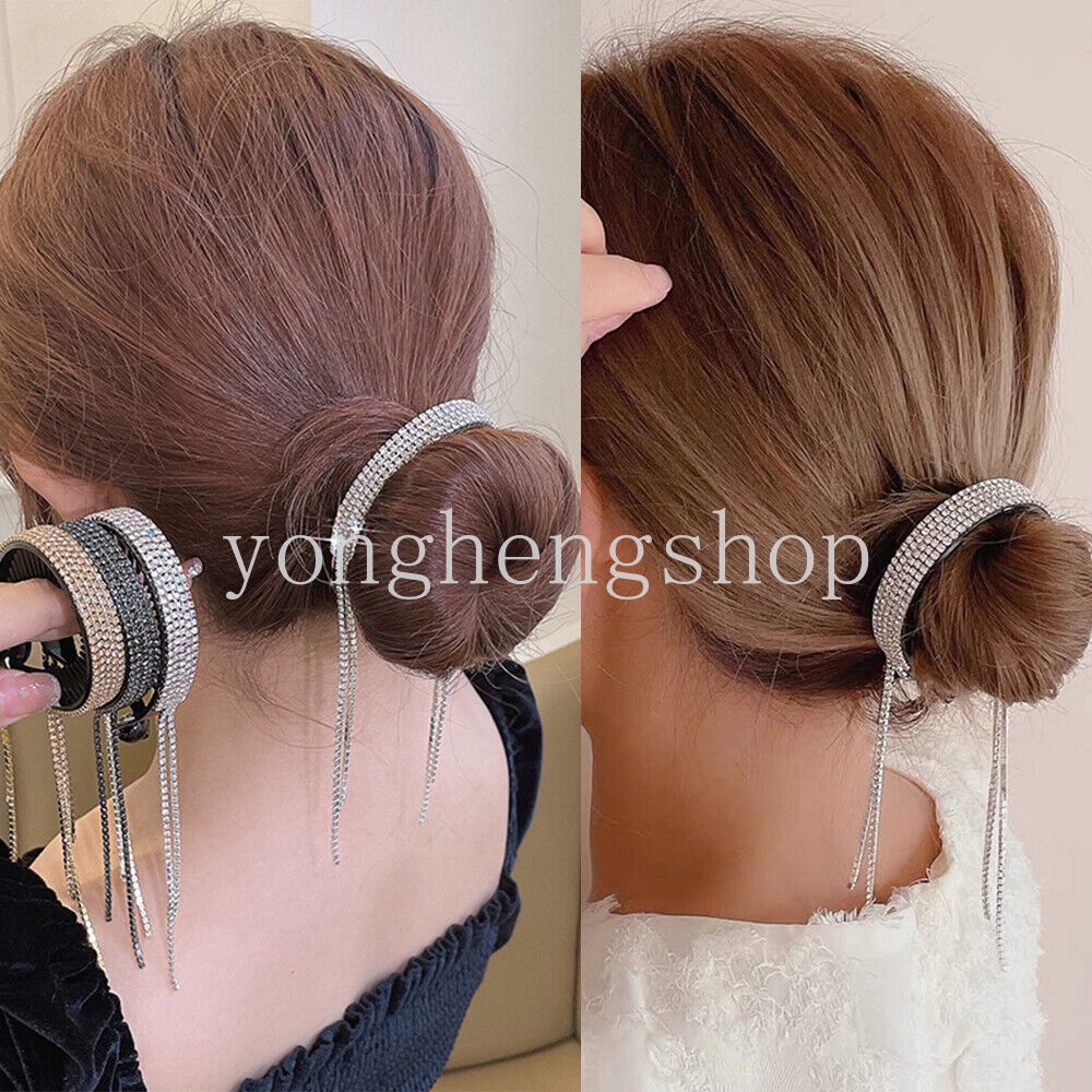 Kẹp Tóc Đính Đá Lấp Lánh Thời Trang Cho Nữ