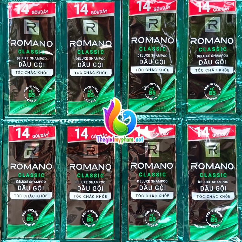 Combo 3 Gói Dầu Gội Romano Classic 5g(3x5g)