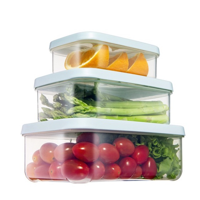 Hộp đựng thực phẩm chữ nhật 3 Size Lớn 750 - 1500 - 2500ml