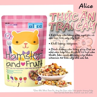 Thức ăn Trái cây Alice dành cho Hamster