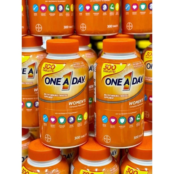 MULTIVITAMINE ONE A DAY WOMEN’S HEALTH FORMULA 300 VIÊN