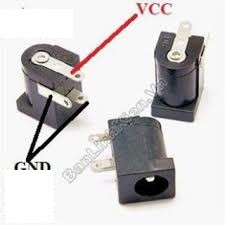 Jack Nguồn DC5.5x2.1MM DC5501 (5c)
