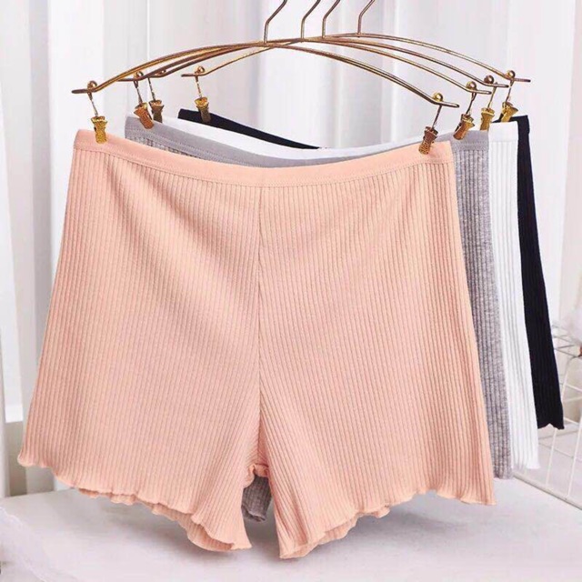 ( Anannshop ) Quần Mặc Váy Gân Tăm Xinh Xắn 412