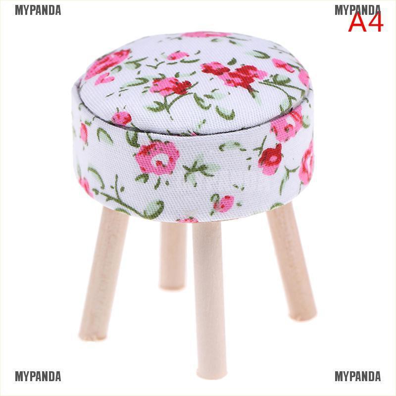 Ghế Gỗ Đồ Chơi Búp Bê Tỉ Lệ 1/12