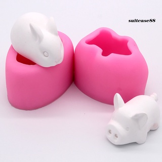 Khuôn Làm Bánh Kẹo Tạo Hình 3D Bằng Silicon