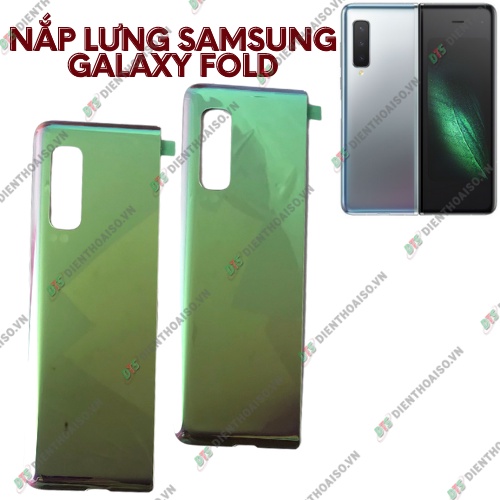 Nắp lưng samsung galaxy fold 1 xanh