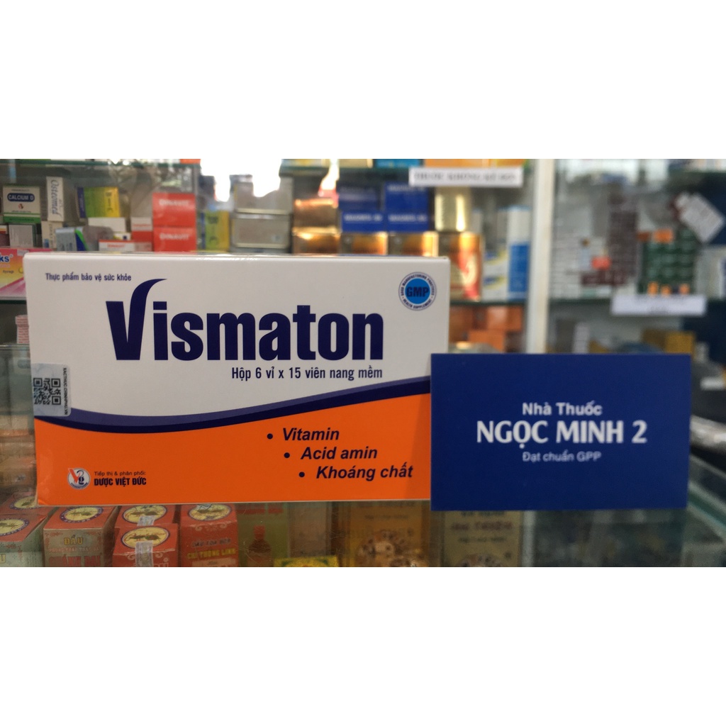 ✅ [Chính Hãng] Vismaton thực phẩm bổ sung vitamin acid amin khoáng chất