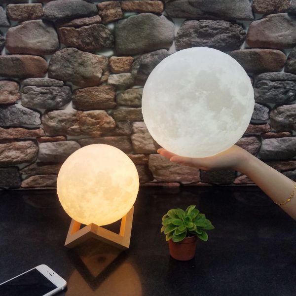 Đèn ngủ mặt trăng 13cm