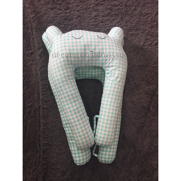 GỐI ÔM HÀNG CAO CẤP (SIZE ĐẠI CHO BÉ 6-15m)