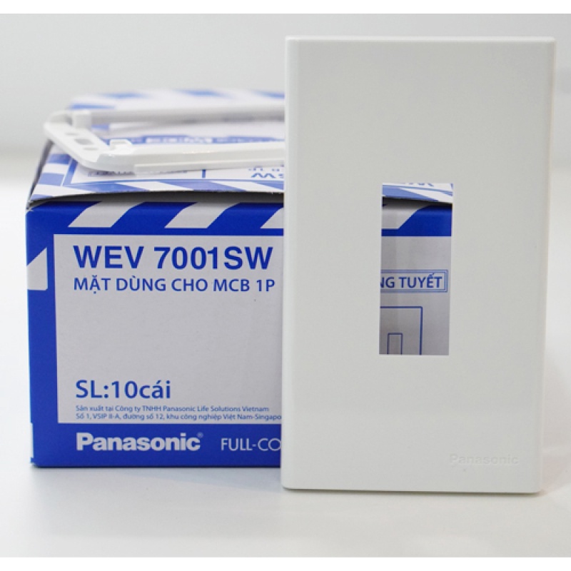 Mặt chứa công tắc thiết bị điện Panasonic - Wide Hàng chính hãng Cao Cấp