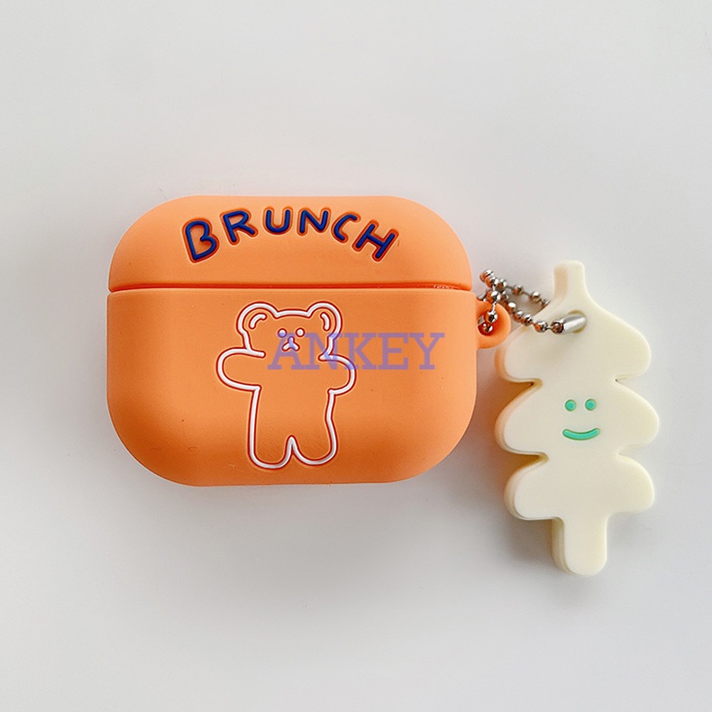 JBL Wave Beam Earbuds Case Cartoon Duck Earphone Silicone Case Earbuds Waterproof Shockproof Soft Protective Headphone Cover Headset Skin with Hook