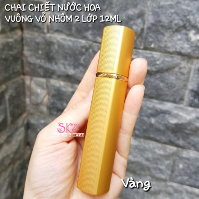 CHAI CHIẾT NƯỚC HOA VỎ NHÔM 2 LỚP