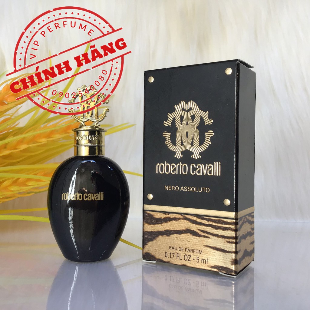 Nước hoa nữ chính hãng Roberto Cavalli Nero Assoluto EDP 5ml