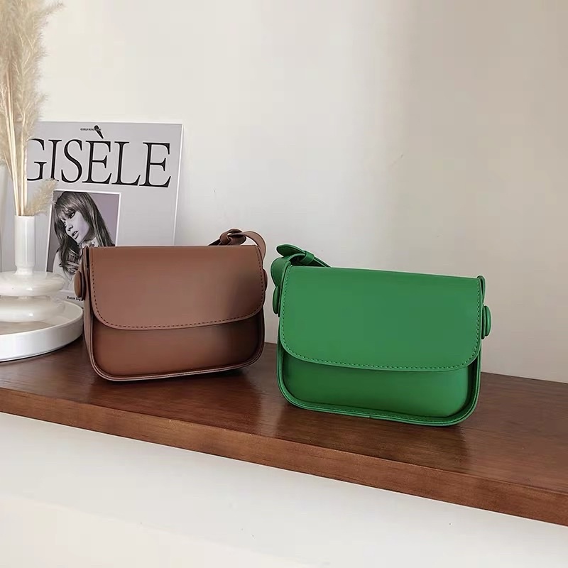 Túi đeo chéo nữ dáng vuông hot trend phong cách Hàn Quốc T38