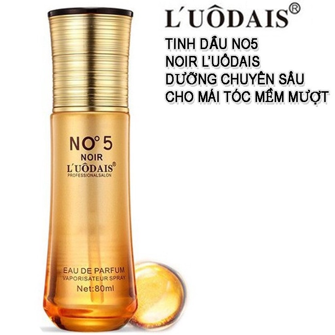 Tinh Dầu Dưỡng Tóc L'uôdais NO5 80ml(Loại ASBOULE Nắp Gợn) | WebRaoVat - webraovat.net.vn