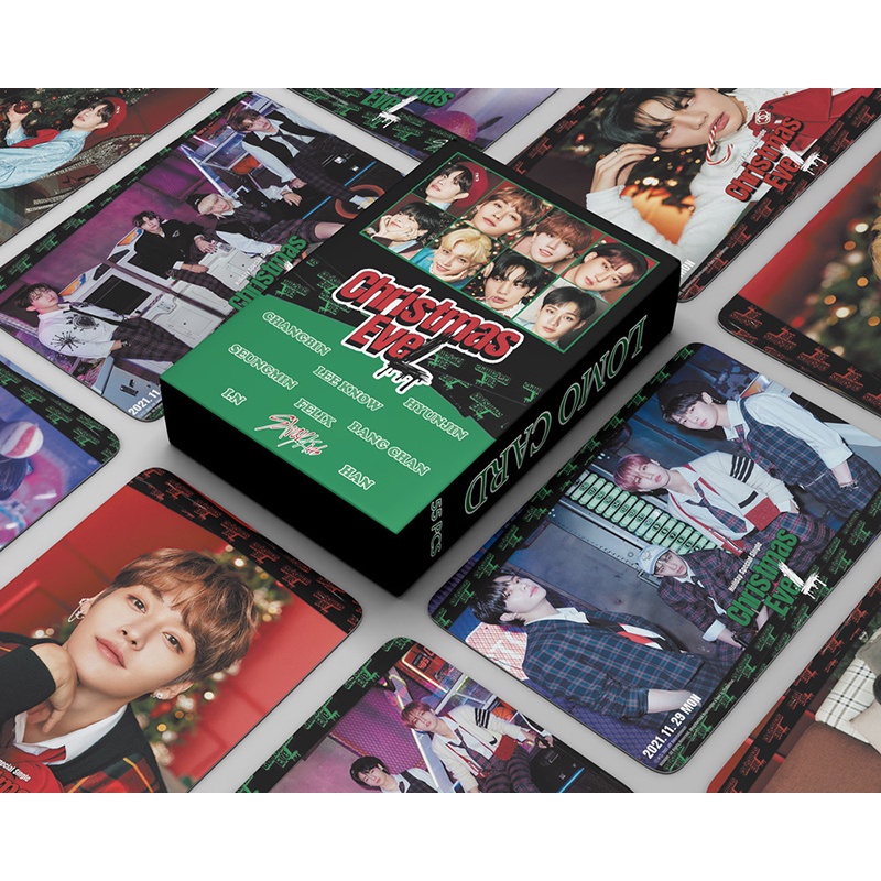Hộp 54 Thẻ Hình 2022 LOMO Card HYUNJIN Nhóm Nhạc Stray Kids