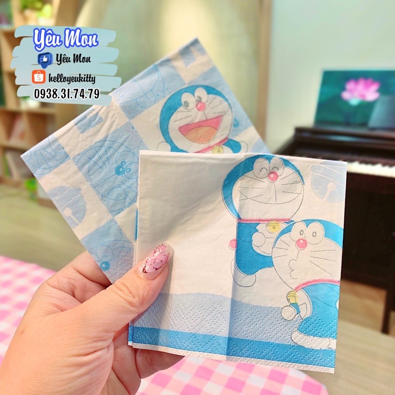 KHĂN GIẤY BỎ TÚI DOREMON DORAEMON