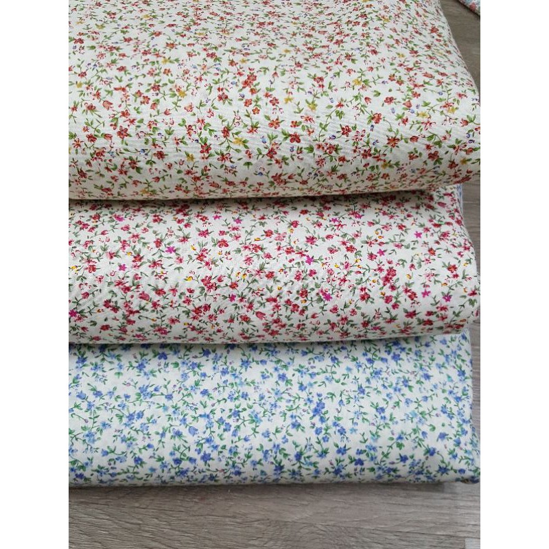 Vải thô cotton khổ 1m5, 58k/m. Được chọn mẫu