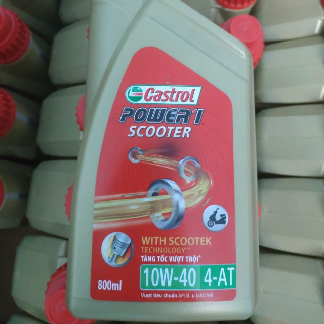 Dầu Nhớt Castrol Power 1 Scooter 800ml