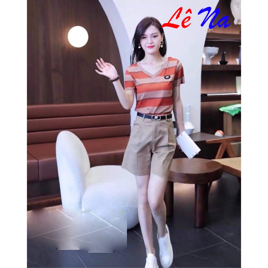 Set Bộ Áo Sọc Quần Tây SV32