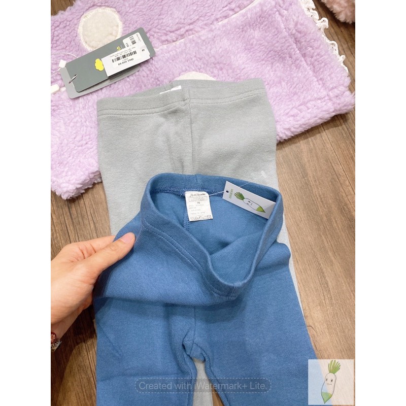 LG03 Quần cotton len bèo gấu Mile Milk