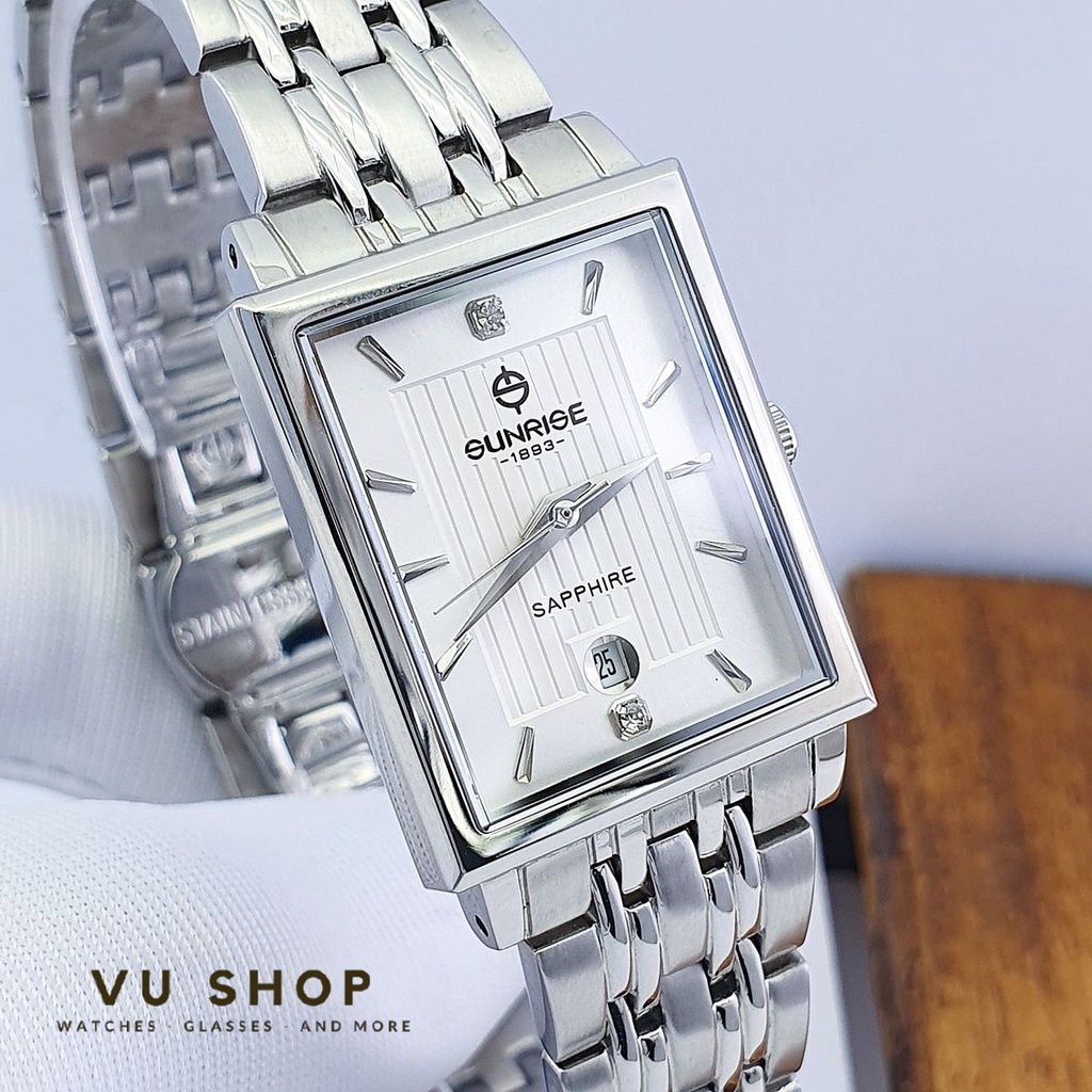Đồng hồ đôi SUNRISE 1190SA - Kính Sapphire
