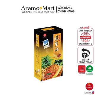 Bánh dứa Đài Loan Nice Choice Taiwan Dessert có nhân dứa đặc sản hương vị 200g/hộp＊AramoMart＊