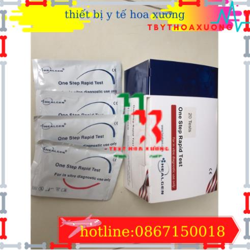 Test Thử Ma Túy Tổng Hợp Healgen /Que Thử  Ma Túy Đá, Cần Sa, Thuốc Lắc, Heroin, Morphin Kèm HDSD