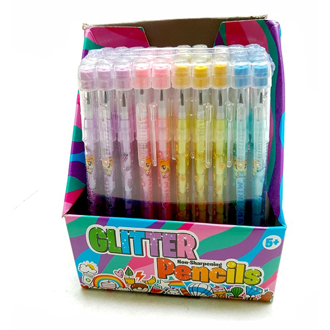 Lốc 50 cây bút chì khúc hiệu Glitter