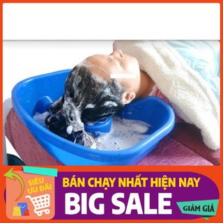 Chậu gội đầu tại giường cho người bệnh người già và trẻ nhỏ