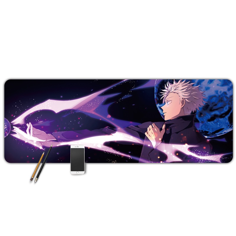 Jujutsu Kaisen Anime Peripheral Keyboard Pad Knotta Yuren Mouse Pad Gojo Satoru Double Sided Nuo Computer Desk Pad Perso