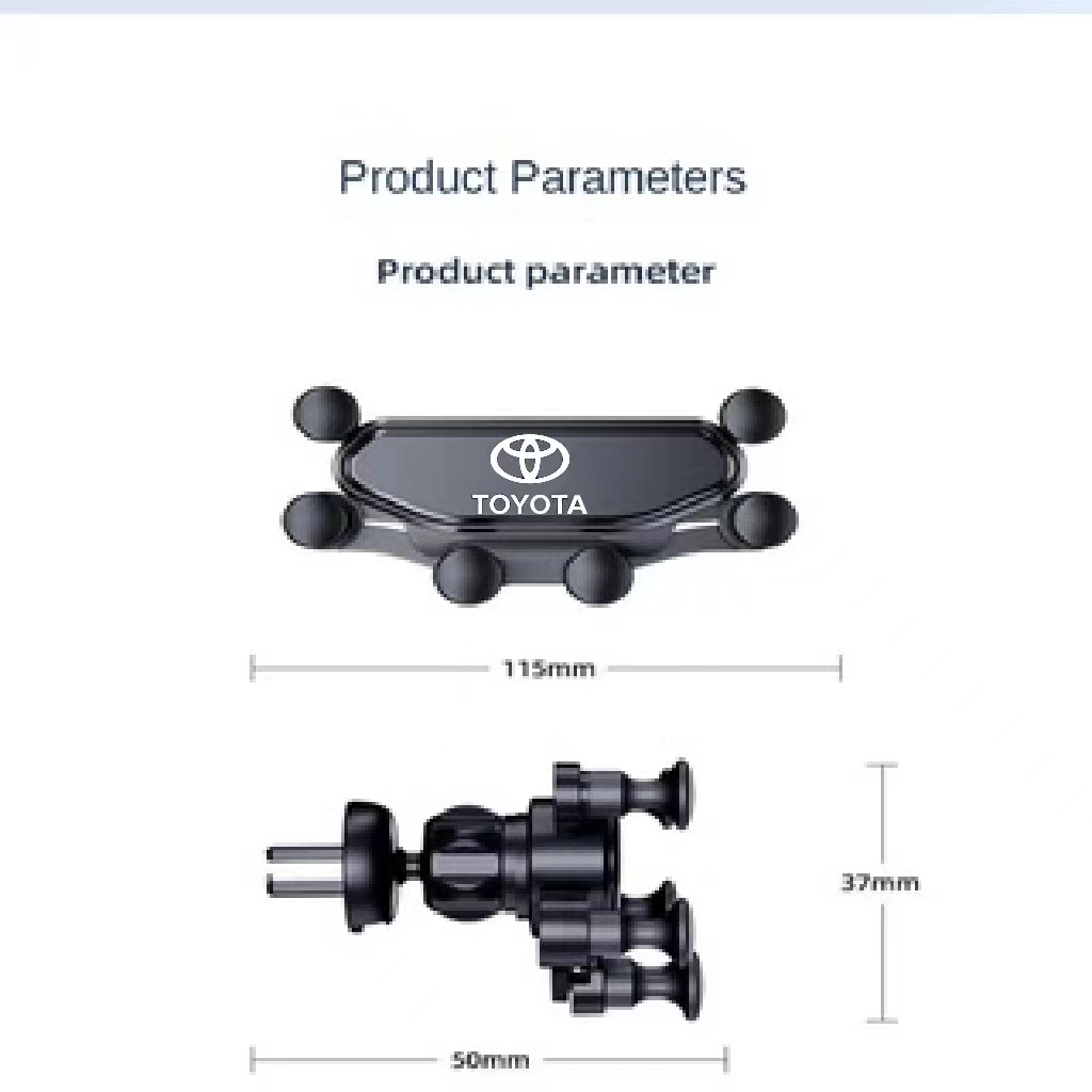 Giá Đỡ Điện Thoại Di Động Gắn Lỗ Thông Gió Xe Hơi Toyota Vios Yaris Altis Camry Avanza