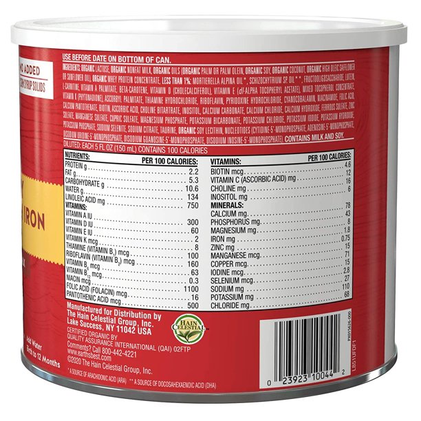 Sữa Bột Earth’s Best Organic Dairy 595g