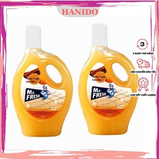 Bộ 2 Nước thơm lau sàn Mr.Fresh 1.1L hương cam Quế