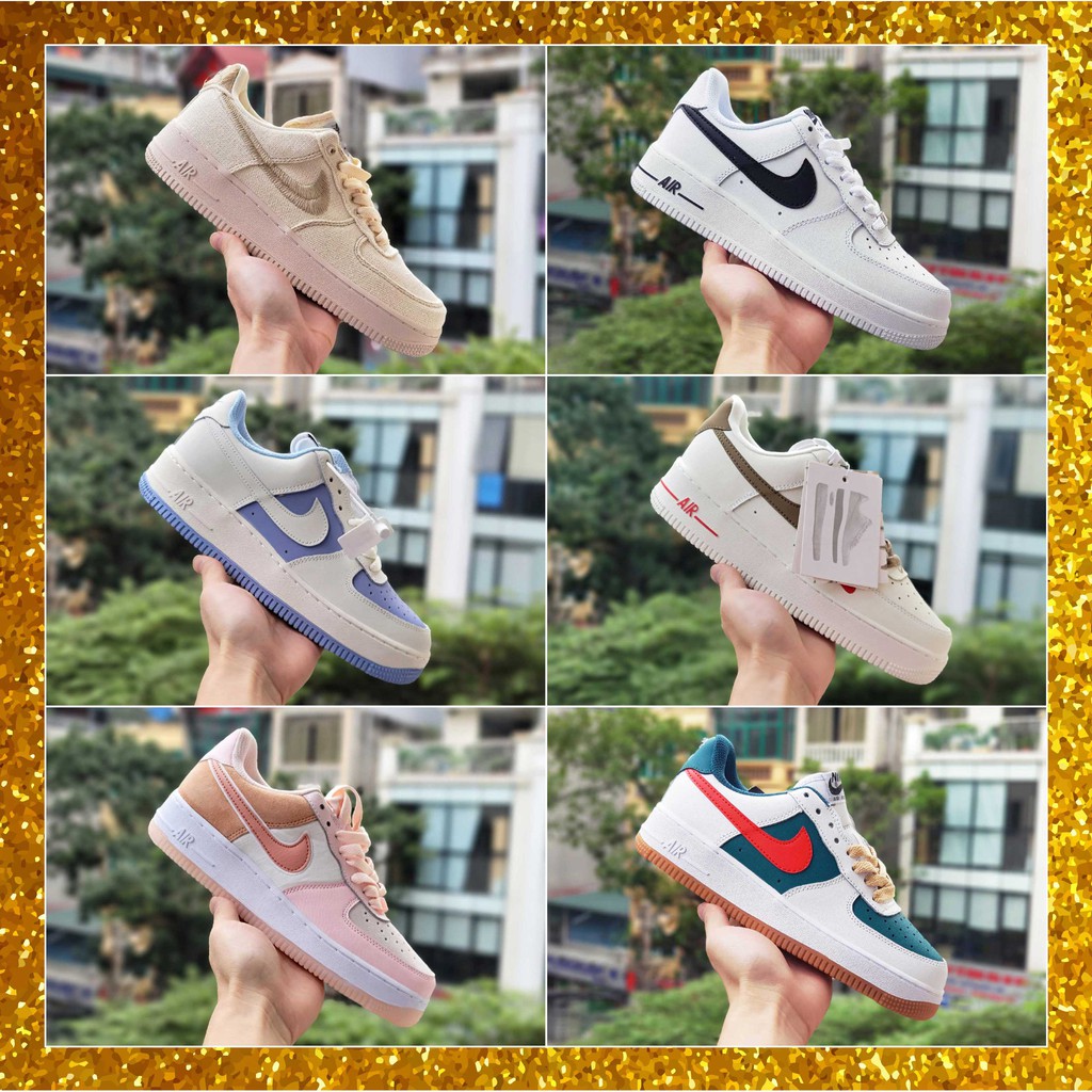 Giày Sneaker AF1 Nhiều Màu Fullbox