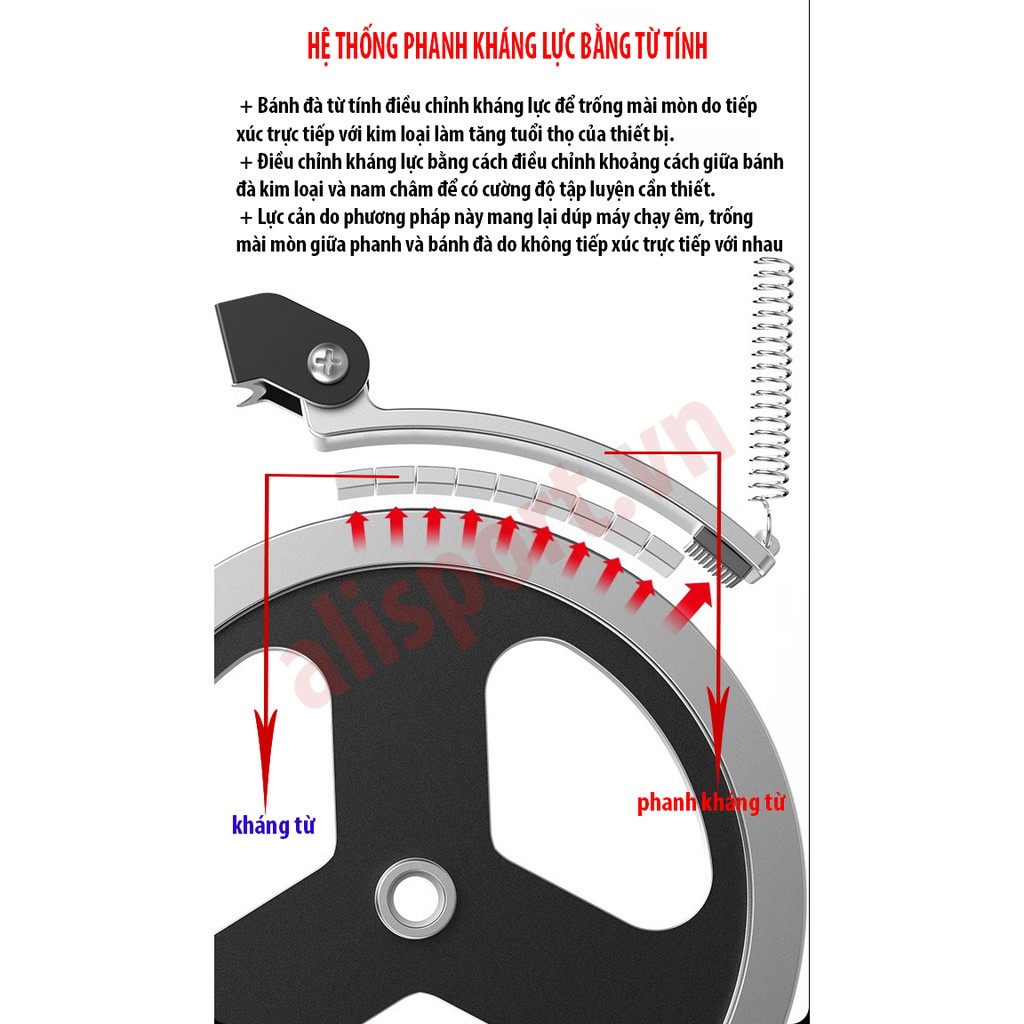 Xe đạp tập thể dục fitness