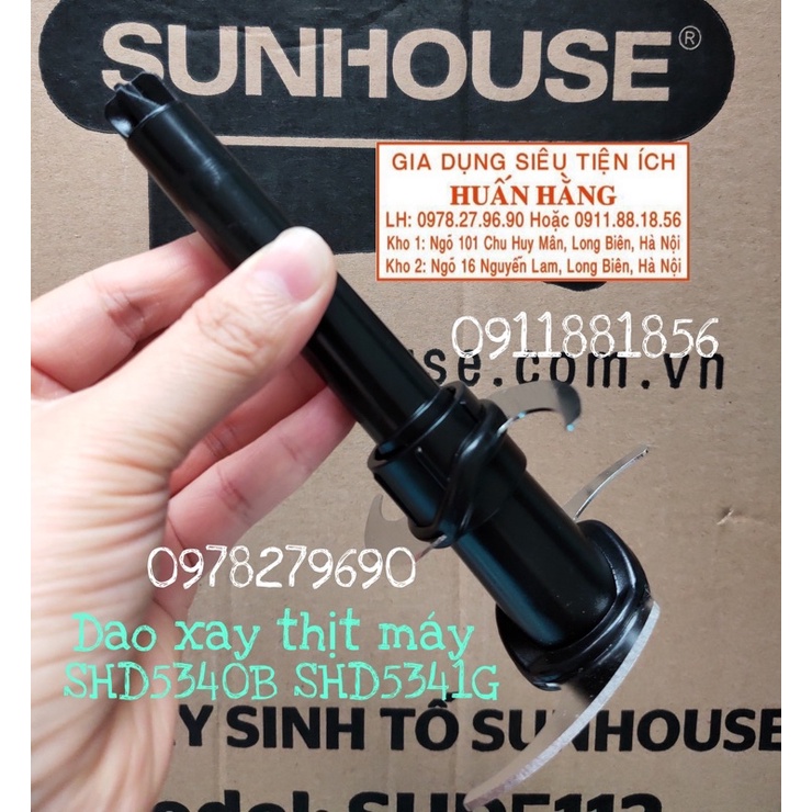 LINH KIỆN MÁY XAY SINH TỐ SUNHOUSE SHD5340B và SHD5341G và SHD5315G