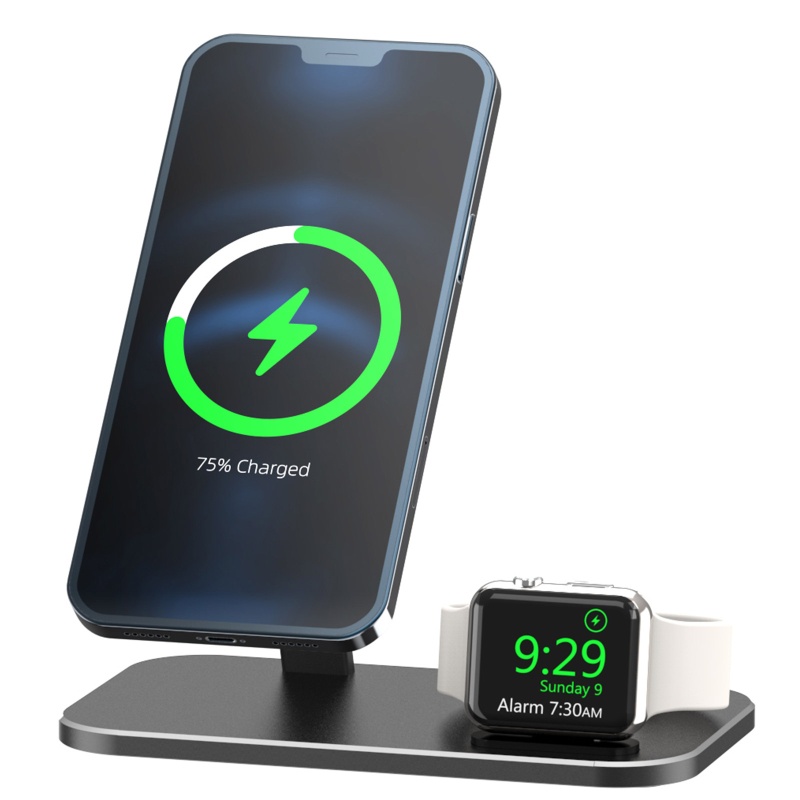 Đế Sạc Không Dây zzz 2 Trong 1 Chống Trượt Cho Gia Đình