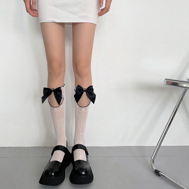 Xixi Vớ Ren Rỗng Cỡ Lớn Co Giãn Phong Cách Lolita