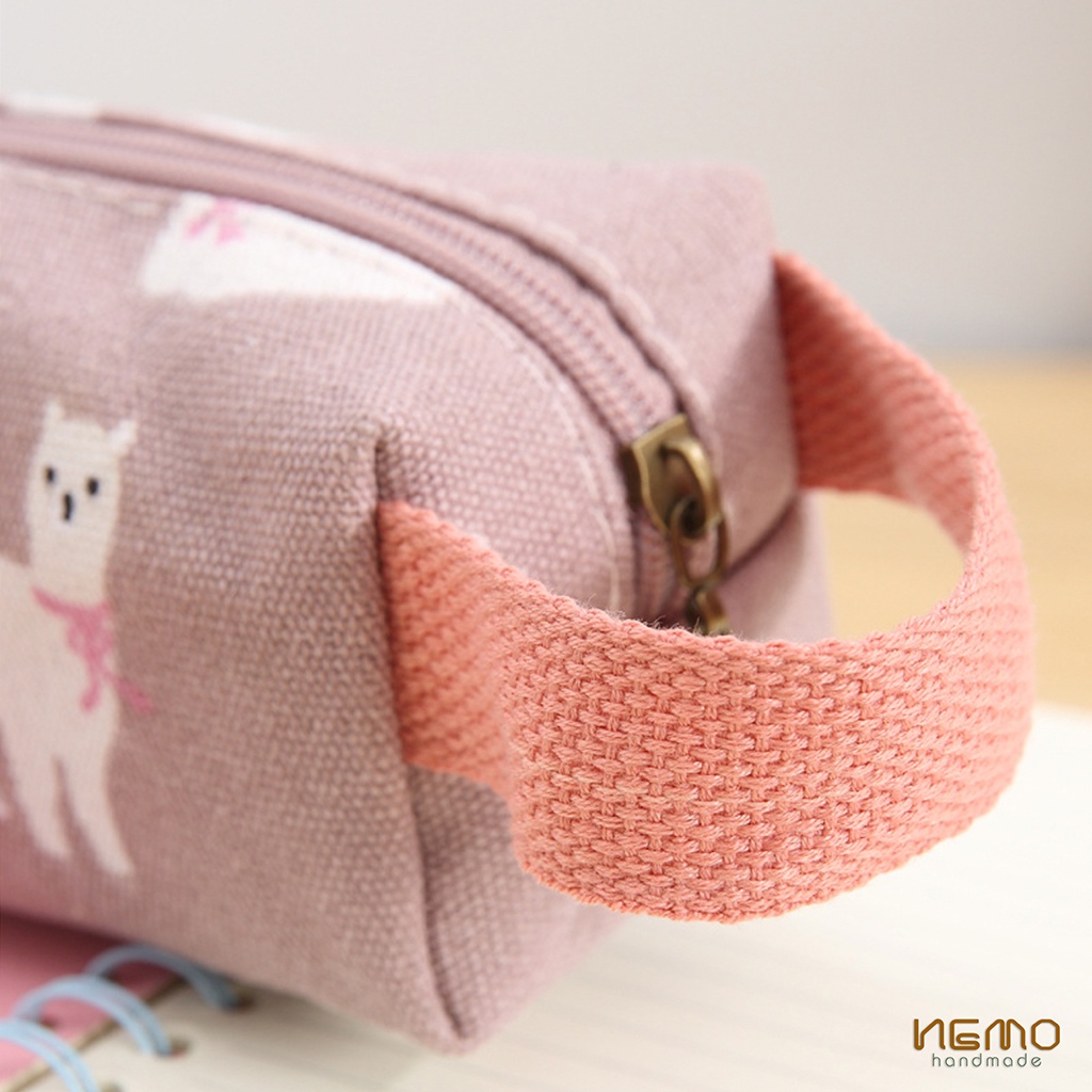 Túi Canvas đựng bút dễ thương Nemo Handmade - HBDT